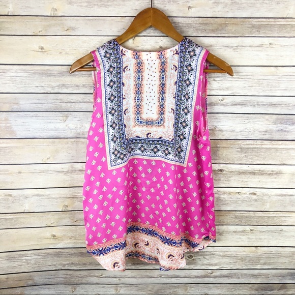 Stitch Fix Brixon Ivy Walton Floral Mix Print Top - Picture 7 of 7